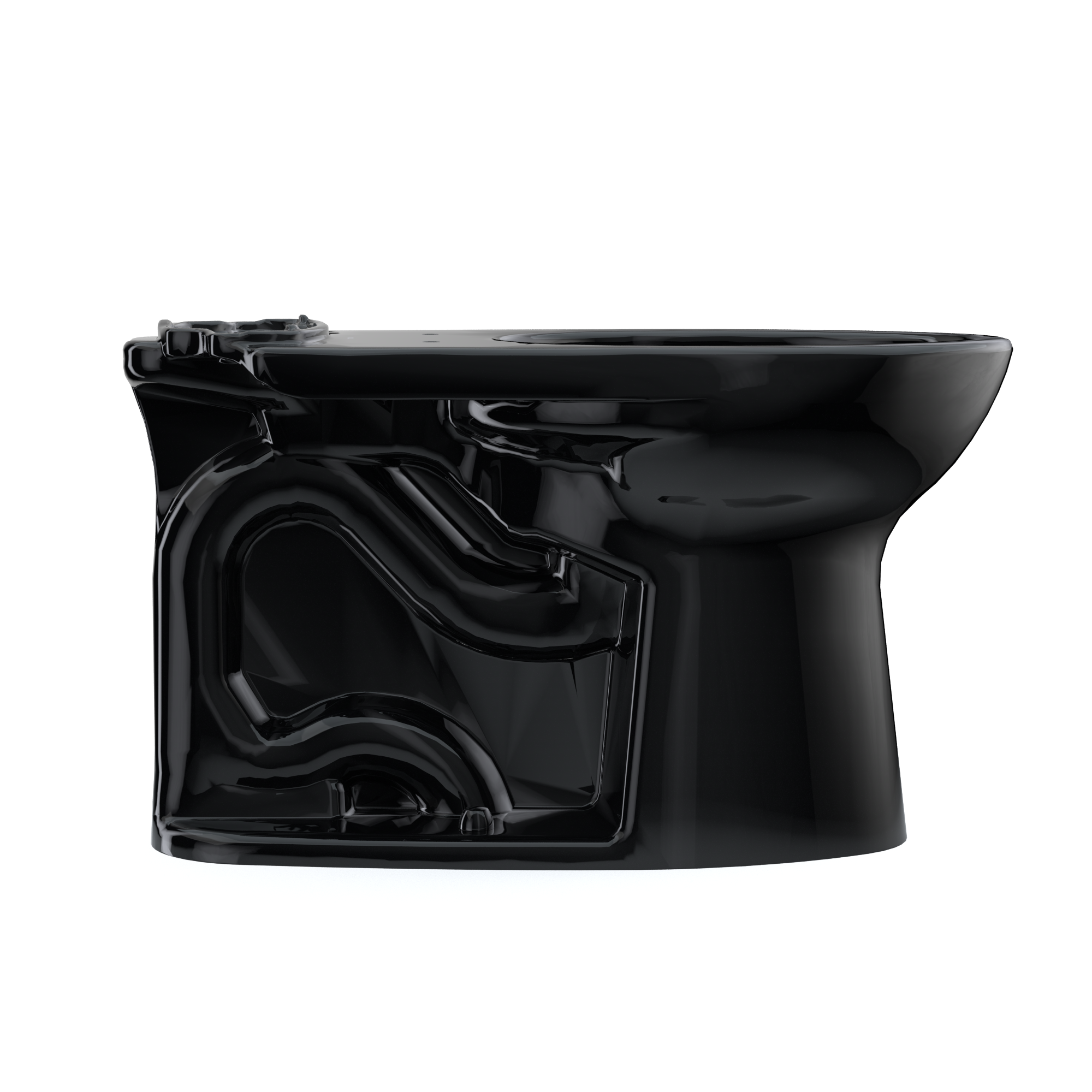 TOTO C776CE#51 Drake Elongated Tornado Flush Toilet Bowl - Ebony