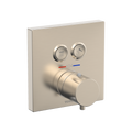 TOTO TBV02406U#BN Square Thermostatic Mixing Valve With 2-Function Shower Trim - Brushed Nickel