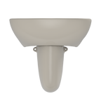 TOTO LHT241.8G#03 Supreme Oval Wall-Mount Bathroom Sink With Cefiontect And Shroud For 8 Inch Center Faucets - Bone