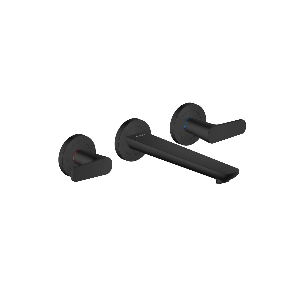 AXOR 49070671 Citterio C Wall-Mounted Widespread Faucet, 1.2 GPM - Matte Black