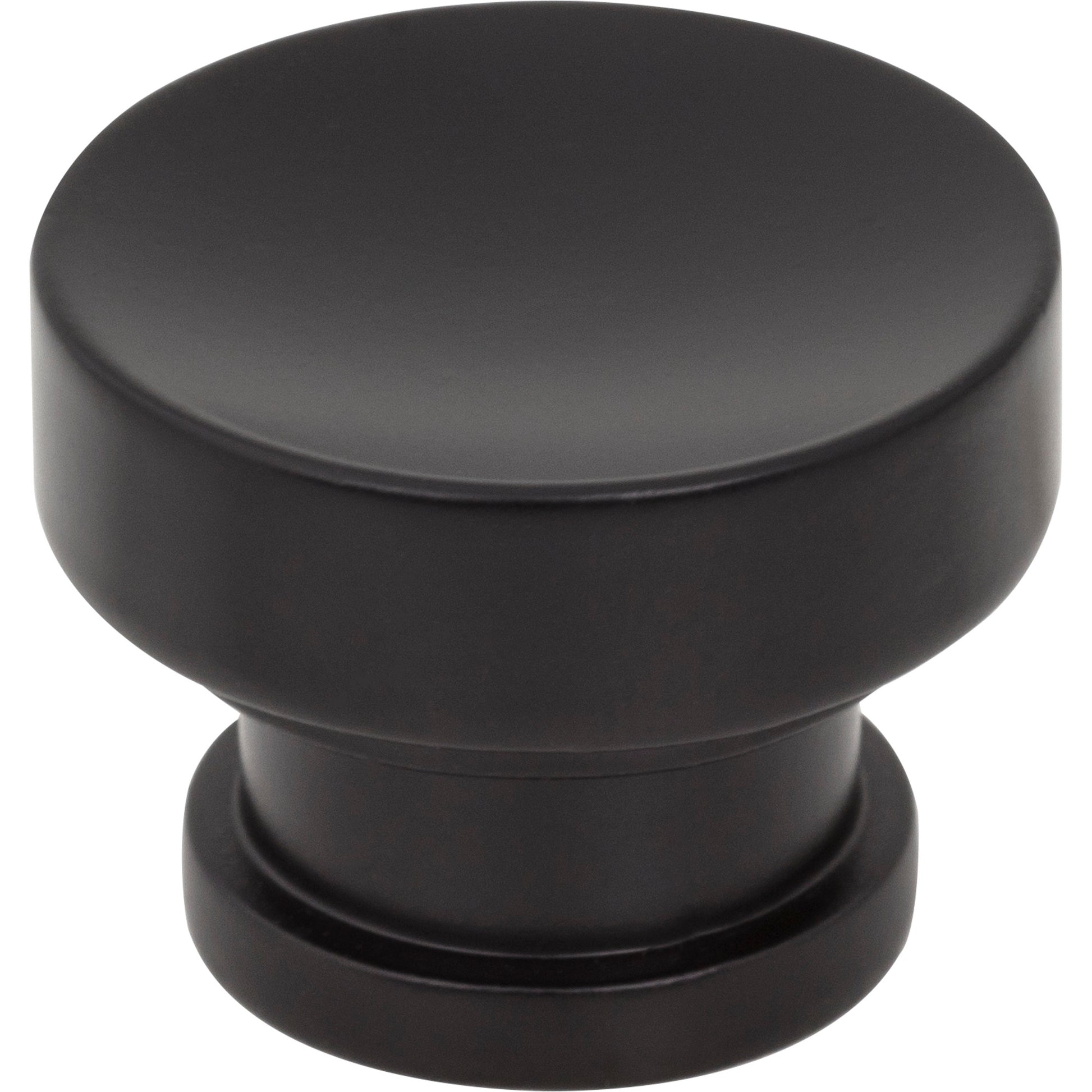 JEFFREY ALEXANDER 484MB Elara 1-1/4" Diameter Round Knob - Matte Black