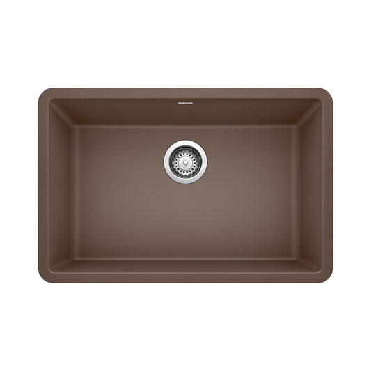 BLANCO 522433 Precis Precis SILGRANIT 27" Single Bowl Undermount Kitchen Sink - Cafe in Cafe