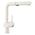 BLANCO 526373 Linus Linus Low Arc Pull-Out Dual-Spray Kitchen Faucet - White in White