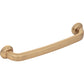 JEFFREY ALEXANDER 527-128SBZ Bremen 1 128 mm Center-to-Center Bar Pull - Satin Bronze