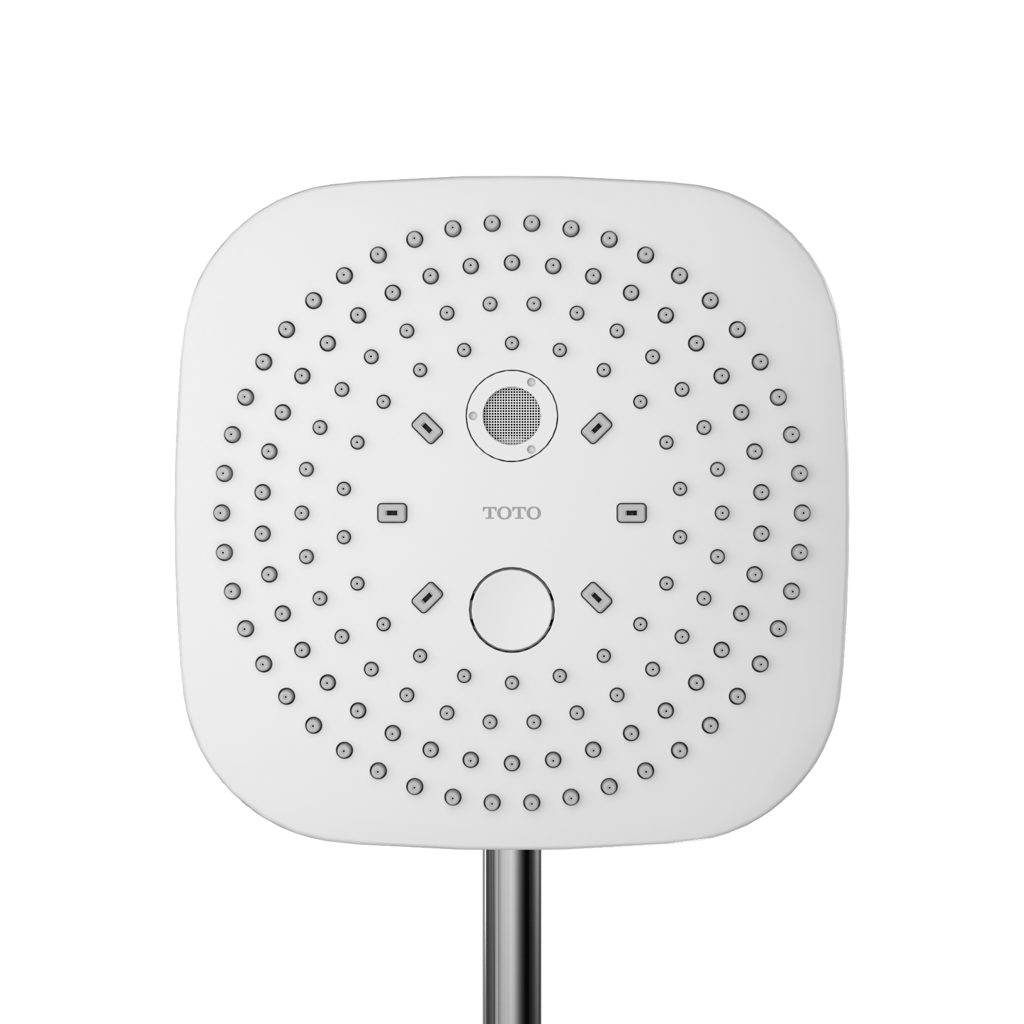 TOTO TBW02004U4#CP G Series 1.75 Gpm Multifunction 8.5 Inch Square Showerhead With Comfort Wave And Warm Spa - Polished Chrome