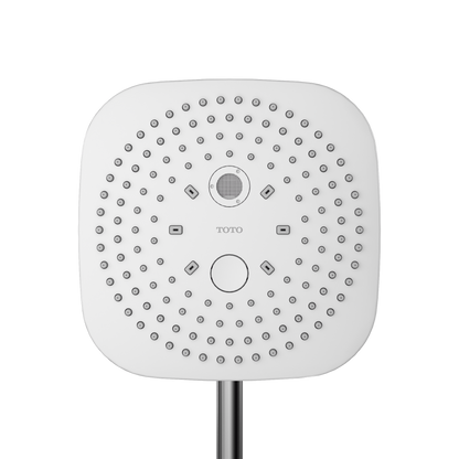 TOTO TBW02004U1#CP G Series 2.5 Gpm Multifunction 8.5 Inch Square Showerhead With Comfort Wave And Warm Spa - Polished Chrome