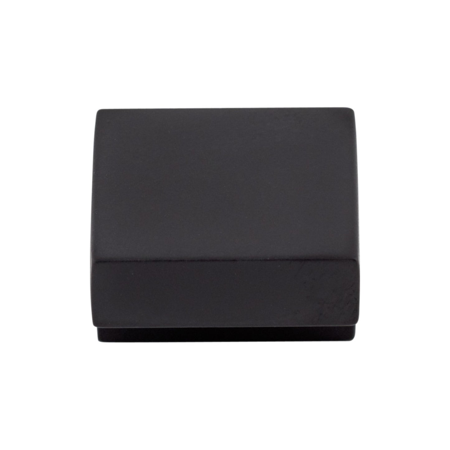 TOP KNOBS M1165 Square 1" Length Square Knob - Flat Black