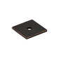 TOP KNOBS TK94TB Square Knob Backplate - Tuscan Bronze