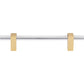 JEFFREY ALEXANDER 578-128BG Spencer 128 mm Center-to-Center Bar Pull - Brushed Gold