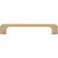 JEFFREY ALEXANDER 264-128SBZ Alvar 128 mm Center-to-Center Bar Pull - Satin Bronze