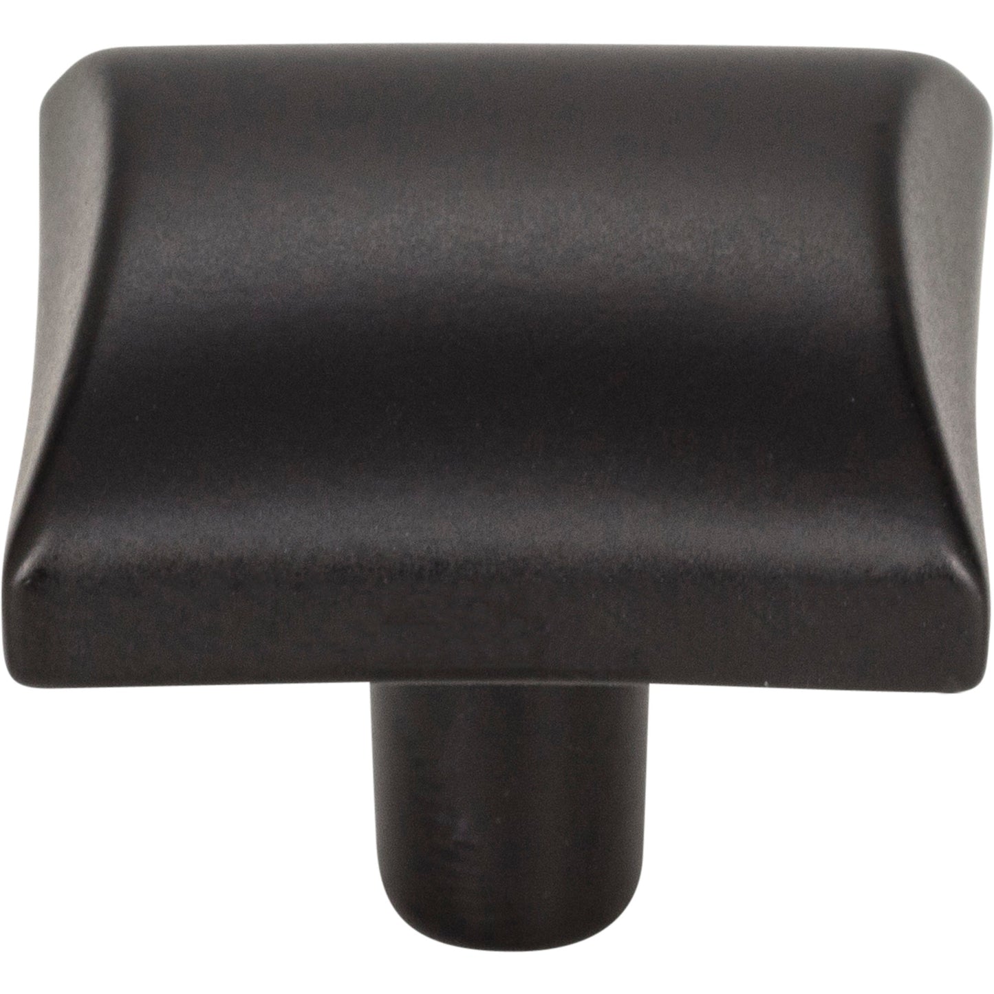 ELEMENTS 525MB Glendale 1-1/8" Length Square Knob - Matte Black
