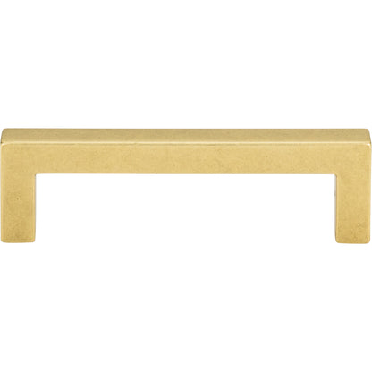 ATLAS A873-UB It 3 3/4" Center to Center Bar Pull - Vintage Brass
