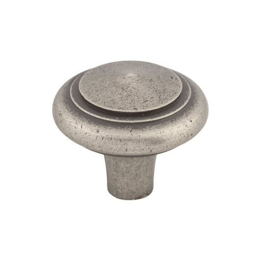 TOP KNOBS M1490 Aspen Peak 1 5/8" Diameter Round Knob - Silicon Bronze Light