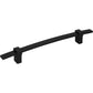 ATLAS 304-BL Buckle Up 6 5/16" Center to Center Bar Pull - Matte Black