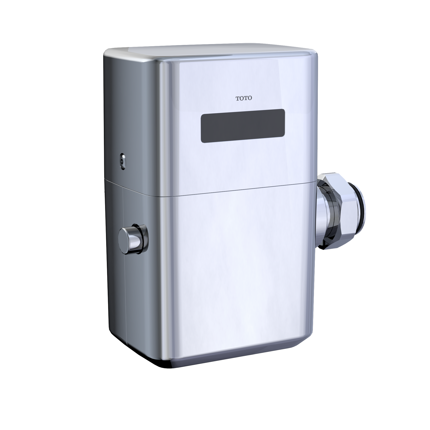 TOTO TET6UB#CP Ecopower Touchless 1.0 Gpf High- Efficiency Toilet Flushometer Valve With 24 Inch Vacuum Breaker Set - Polished Chrome