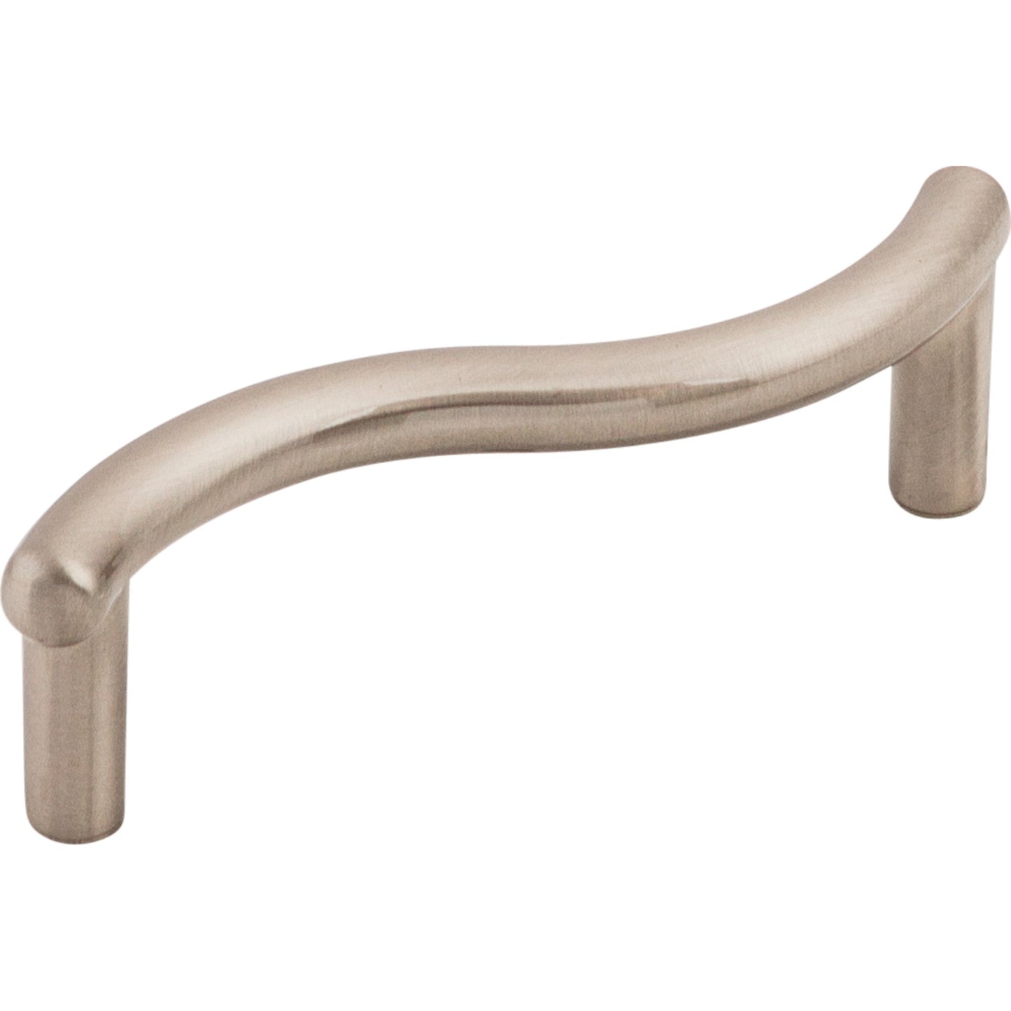 TOP KNOBS M1758 Spiral 3" Center to Center Bar Pull - Brushed Satin Nickel