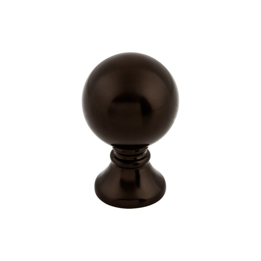 TOP KNOBS TK801ORB Kara 1" Diameter Round Knob - Oil Rubbed Bronze