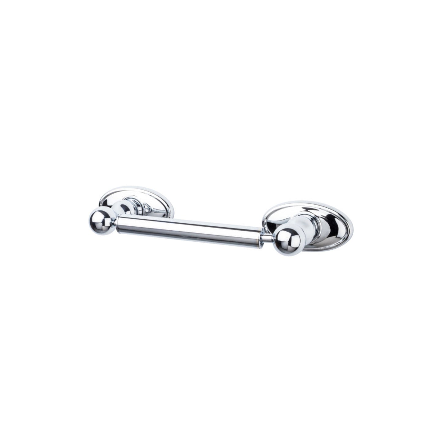 TOP KNOBS ED3PCC TOP BATH (R) Edwardian Bath Wall Mounted Toilet Paper Holder - Polished Chrome