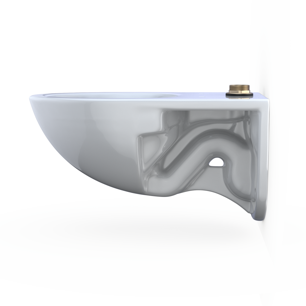 TOTO CT728CU#01 Tornado Flush Commercial Flushometer Wall-Mounted Toilet - Cotton White