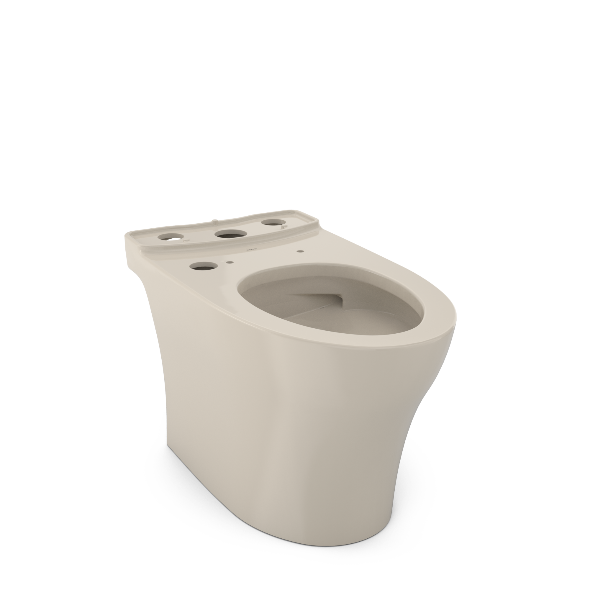TOTO CT446CEGNT40#03 Aquia Iv Washlet+ Elongated Skirted Toilet Bowl With Cefiontect - Bone