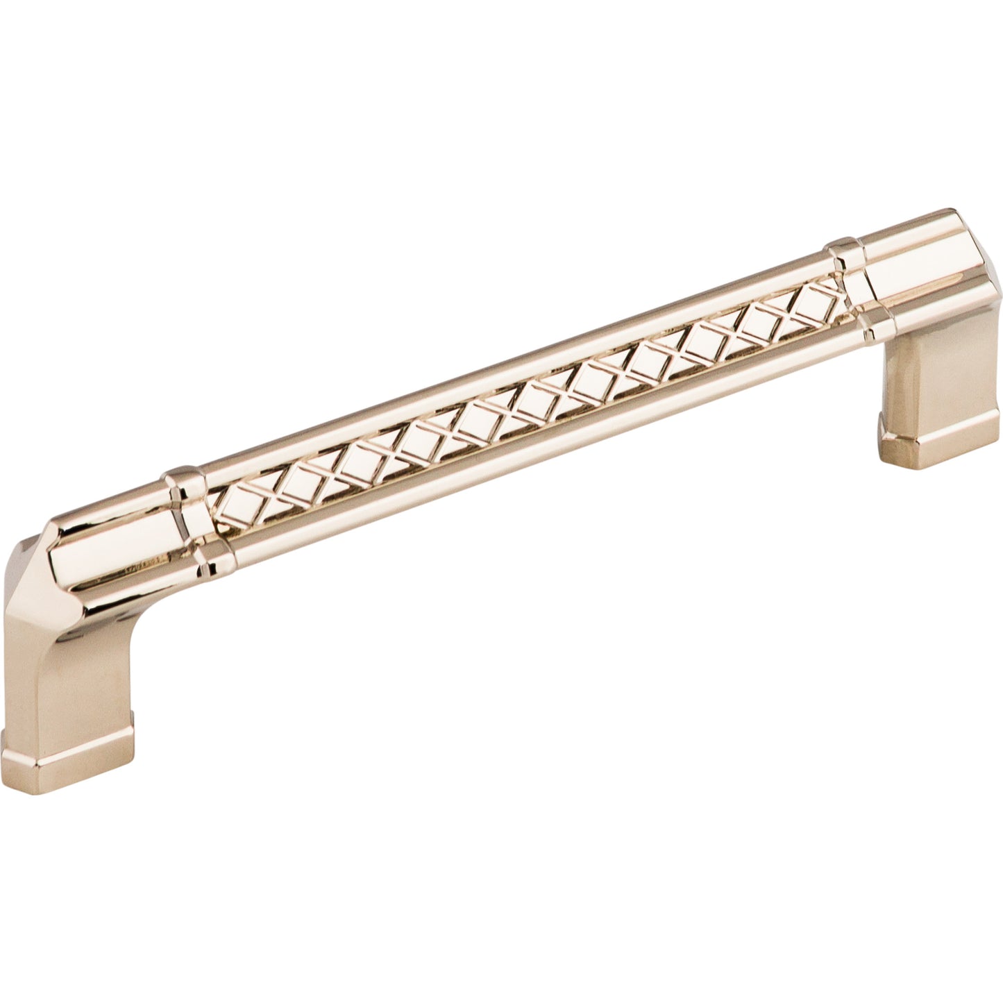 TOP KNOBS TK206PN Tower Bridge 5" Center to Center Bar Pull - Polished Nickel