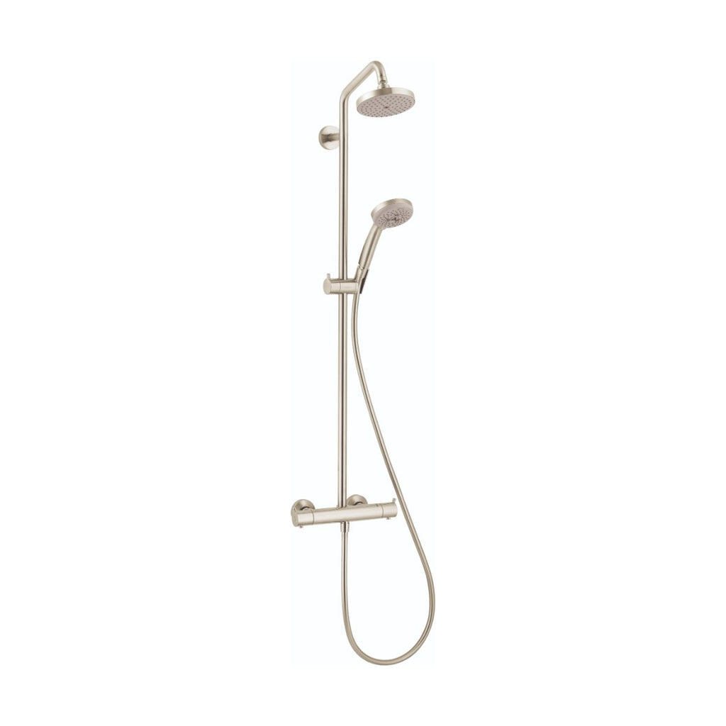 HANSGROHE 27169821 Croma Showerpipe 150 1-Jet, 2.0 GPM - Brushed Nickel