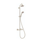 HANSGROHE 27169821 Croma Showerpipe 150 1-Jet, 2.0 GPM - Brushed Nickel
