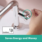 HANSGROHE 73372001 Tecturis S Single-Hole Fine 240, 1.2 GPM - Chrome