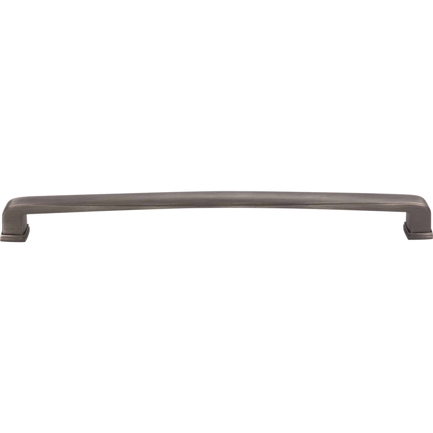 JEFFREY ALEXANDER 1092-12BNBDL Milan 1 12" Center-to-Center Appliance Pull - Brushed Pewter
