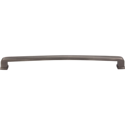 JEFFREY ALEXANDER 1092-12BNBDL Milan 1 12" Center-to-Center Appliance Pull - Brushed Pewter