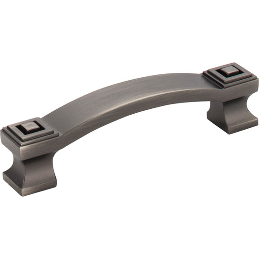 JEFFREY ALEXANDER 585-96BNBDL Delmar 96 mm Center-to-Center Bar Pull - Brushed Pewter