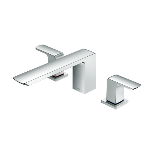 TOTO TBG02201U#CP Gr Two-Handle Deck-Mount Roman Tub Filler Trim - Polished Chrome