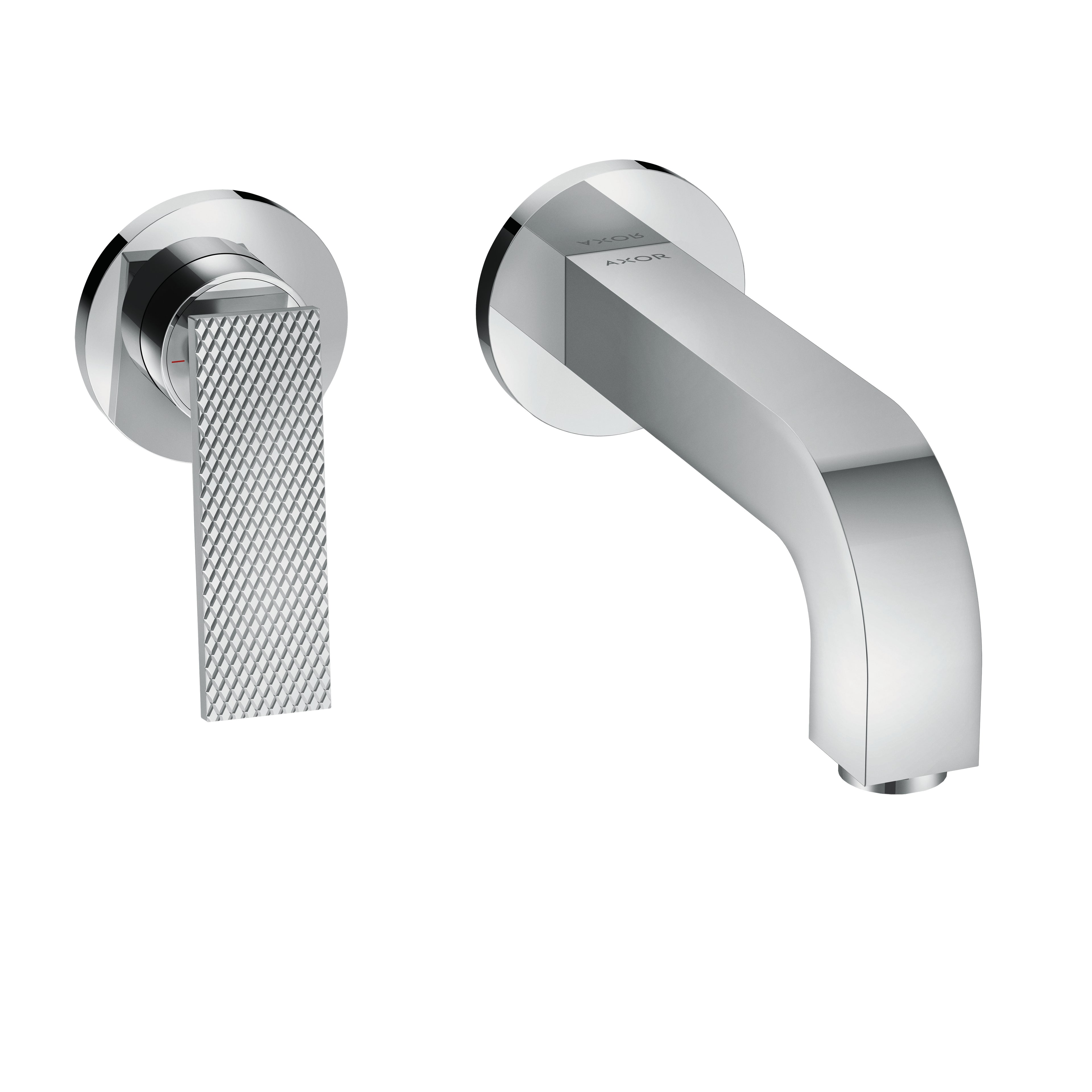 AXOR 39181001 Citterio Wall-Mounted Single-Handle Faucet Trim- Rhombic Cut, 1.2 GPM - Chrome