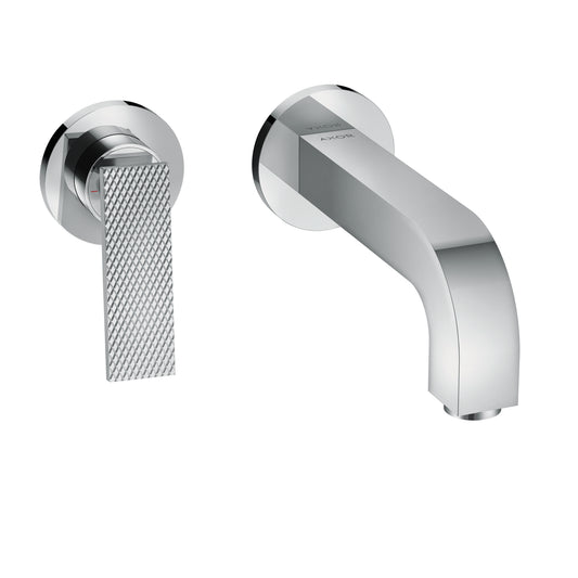 AXOR 39181001 Citterio Wall-Mounted Single-Handle Faucet Trim- Rhombic Cut, 1.2 GPM - Chrome