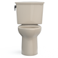 TOTO CST786CEG#03 Drake Transitional Two-Piece Elongated 1.28 GPF TORNADO FLUSH Toilet with CEFIONTECT , Bone