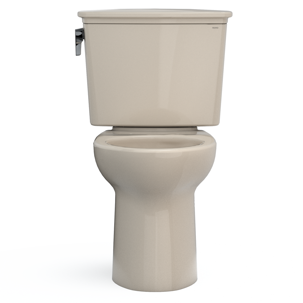 TOTO CST786CEG#03 Drake Transitional Two-Piece Elongated 1.28 Gpf Tornado Flush Toilet With Cefiontect - Bone