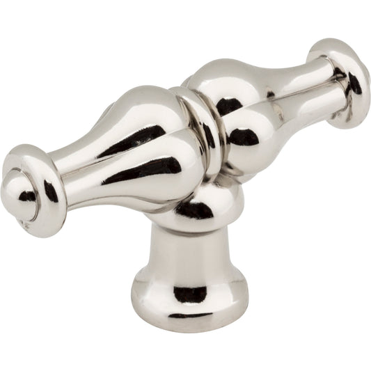 JEFFREY ALEXANDER 818L-NI Bella 2-1/4" Length Bar Knob , Polished Nickel