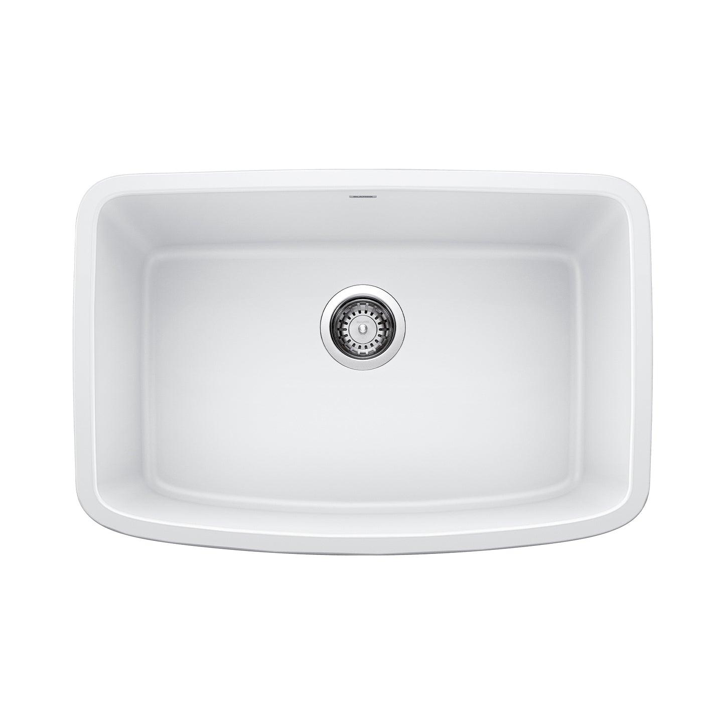 BLANCO 442551 Valea Valea SILGRANIT 27" Single Bowl Undermount Kitchen Sink - White in White