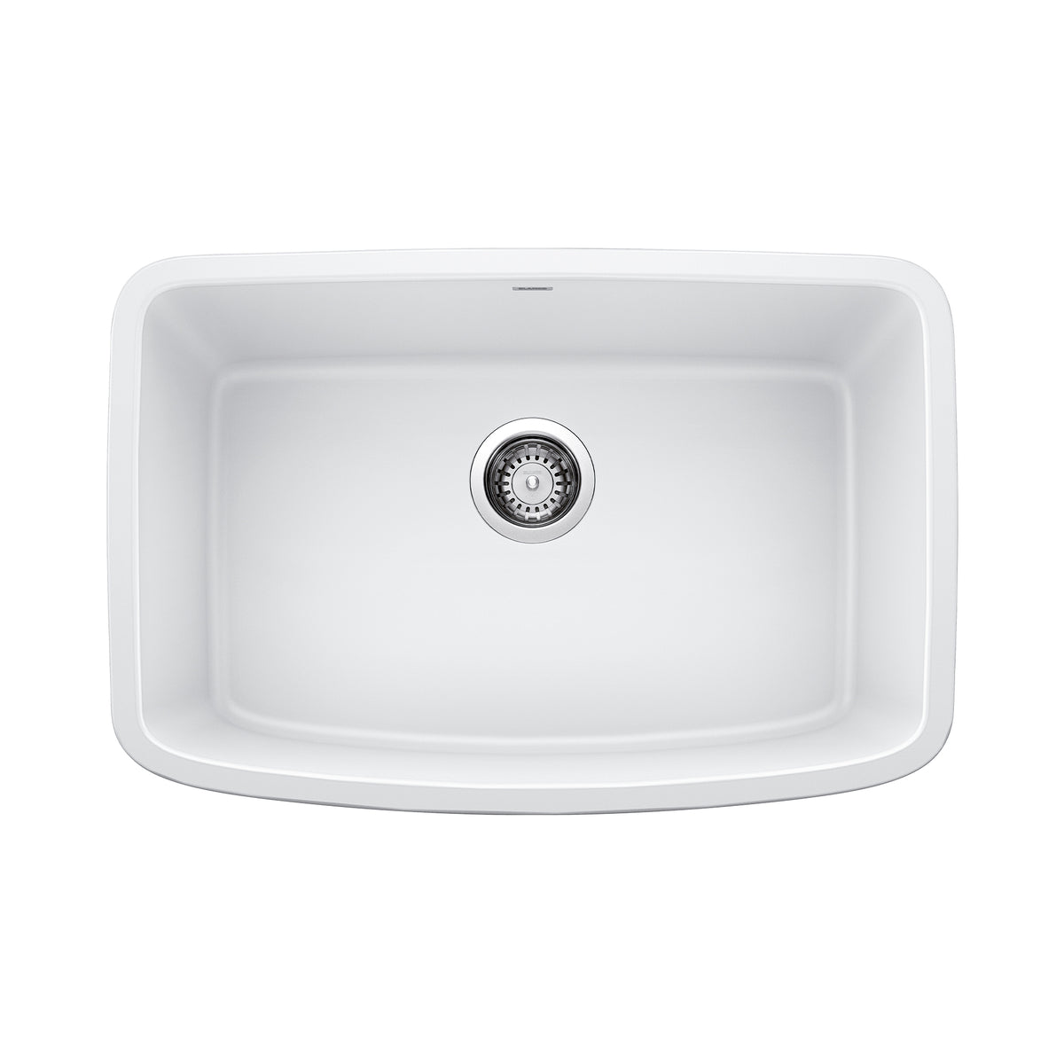 BLANCO 442551 Valea Valea SILGRANIT 27" Single Bowl Undermount Kitchen Sink - White in White