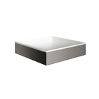AXOR 42003330 Suite Sinks Square Sink without Overflow, 15 3/4" x 15 3/4" - Polished Black Chrome