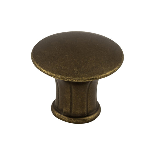 TOP KNOBS M912 Lund 1 1/4" Diameter Round Knob - German Bronze