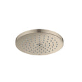 AXOR 28618821 ShowerSolutions Showerhead 180 1-Jet Powder Rain, 1.75 GPM - Brushed Nickel