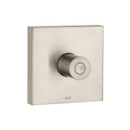 AXOR 10972821 ShowerSolutions Volume Control Trim 5" x 5" - Brushed Nickel