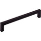 TOP KNOBS M1156 Square Bar 6 5/16" Center to Center Bar Pull - Flat Black