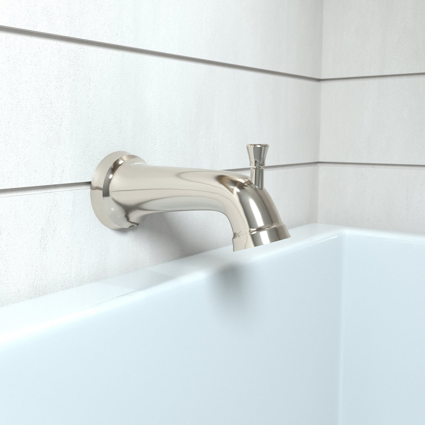 HANSGROHE 04775830 Polished Nickel Joleena Transitional Tub Spout
