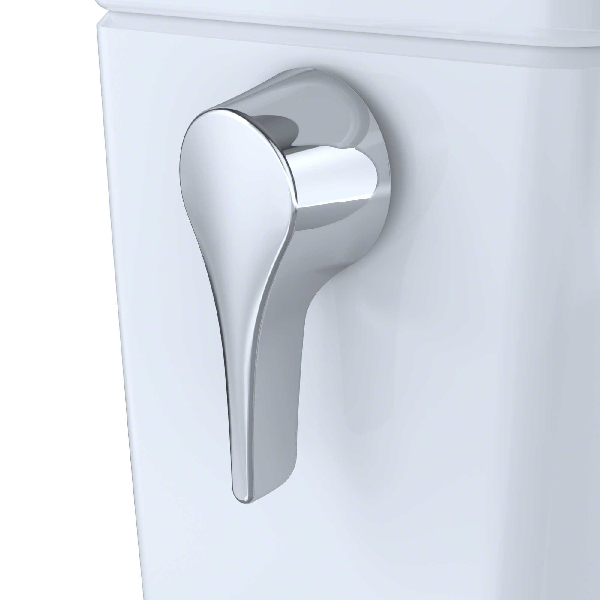 TOTO CST474CUFRG#01 Vespin Ii 1G Two-Piece Elongated 1.0 Gpf Universal Height Skirted Toilet With Cefiontect And Right-Hand Trip Lever - Cotton White