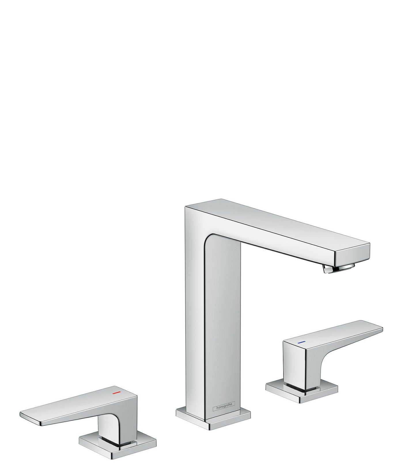 HANSGROHE 32519001 Metropol Widespread Faucet 160 with Lever Handles, 1.2 GPM - Chrome