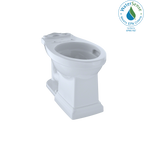 TOTO C404CUFG#01 Promenade Ii Universal Height Toilet Bowl With Cefiontect - Cotton White