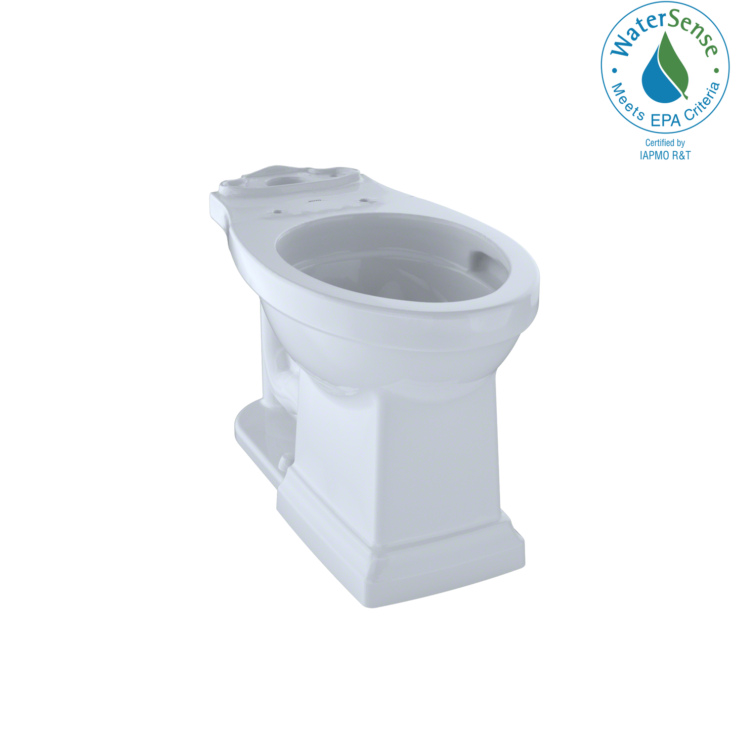 TOTO C404CUFG#01 Promenade Ii Universal Height Toilet Bowl With Cefiontect - Cotton White