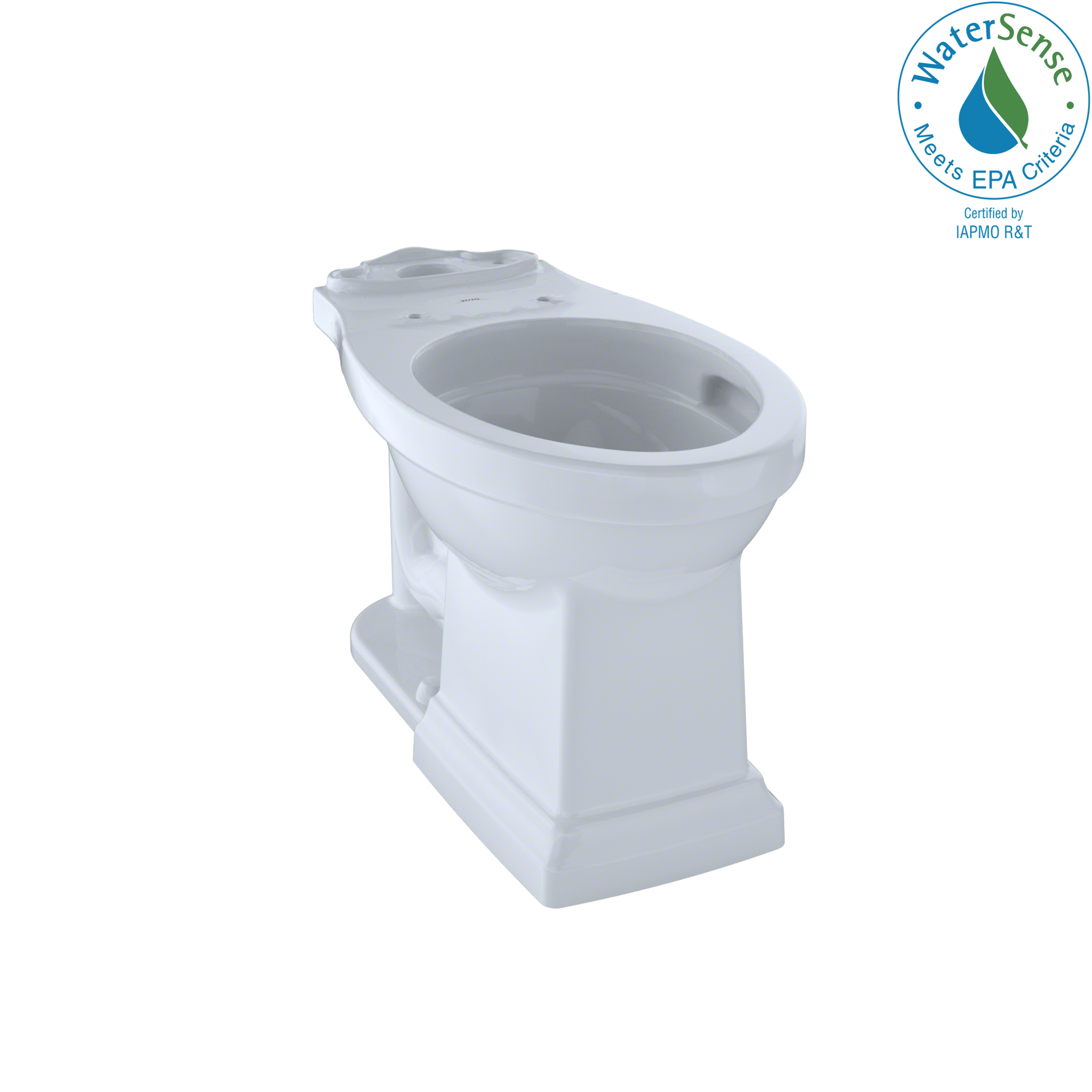 TOTO C404CUFG#01 Promenade Ii Universal Height Toilet Bowl With Cefiontect - Cotton White